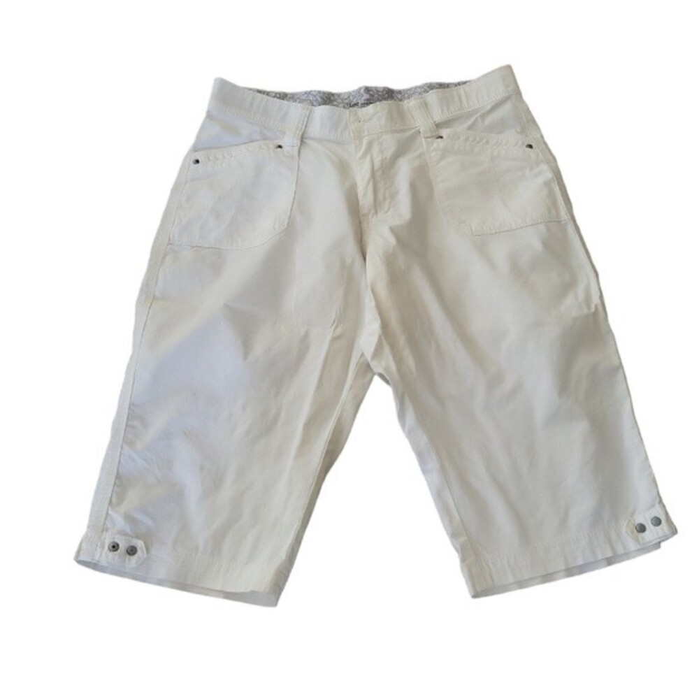 EUC Lee women's denim Comfirt Waistband knee length cotton short, 8P